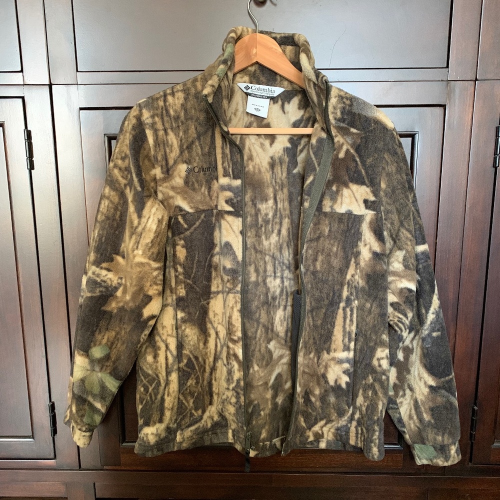 Columbia Camo  Fleece Jacket